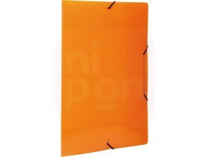 Pasta ABA Elástico Oficio TOP LINE - Laranja