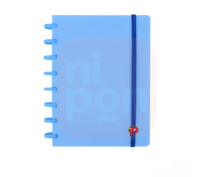 Caderno Pop Disc A5 Azul