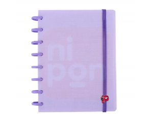 Caderno Pop Disc Grande Lilás