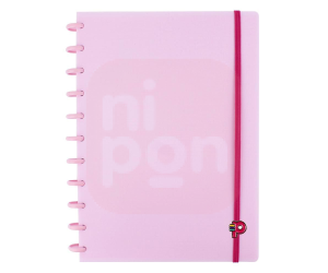 Caderno Pop Disc Grande Rosa