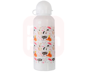 Garrafa Squeeze Tema: Pet's variados 500ml em Alumínio Moment