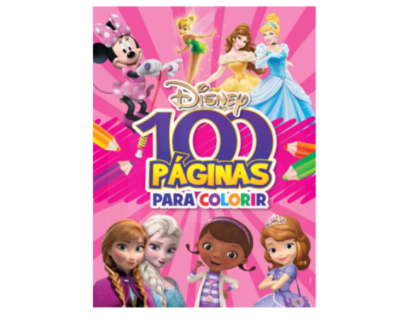 Livro 100 Páginas Para Colorir