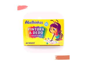 Pintura a Dedo C/6 - 30ml Acrilex