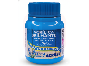 Tinta Acrílica Brilhante 37ml – Azul Celeste